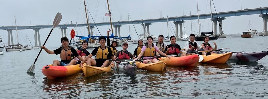 3 of 3, kayaking excursion